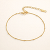 Mira Beaded Gouden Enkelband