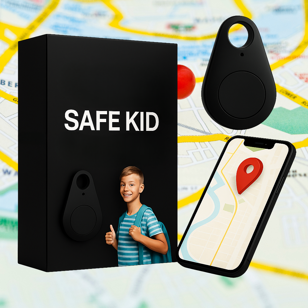 Locatietracker voor kinderen, realtime GPS & waterdicht ontwerp
