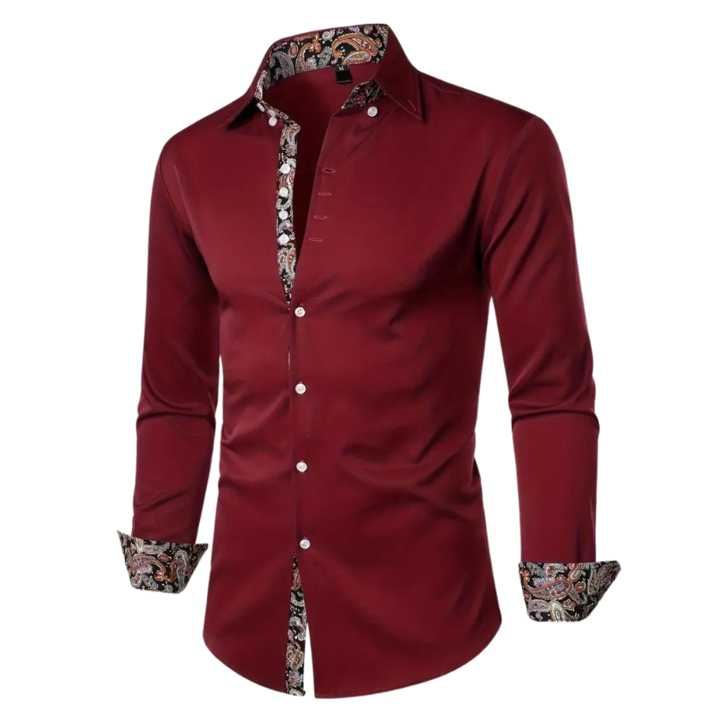 Trendy Heren Feestoverhemd - Matteo