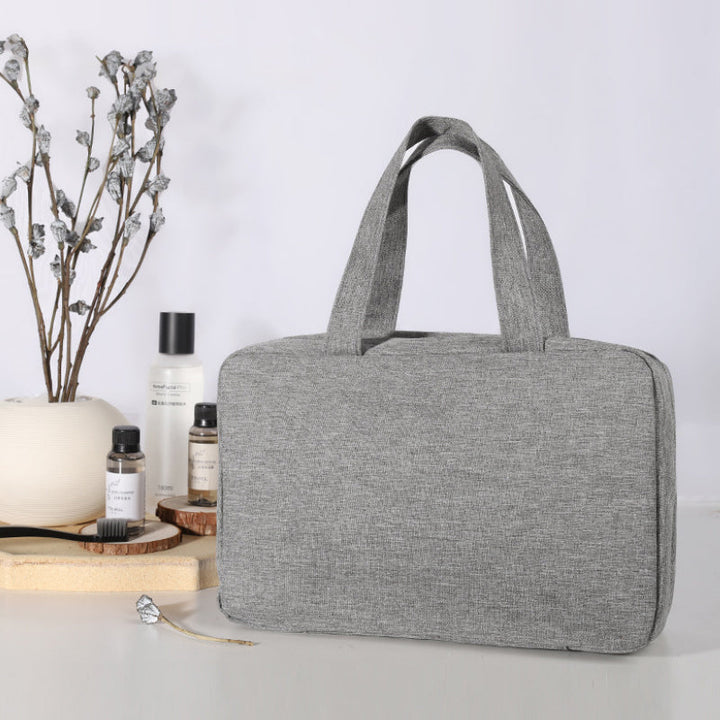 Travelique reisorganizer voor cosmetica | Compact en waterdicht | Met 4 vakken en 360° haak | Voor dames en heren