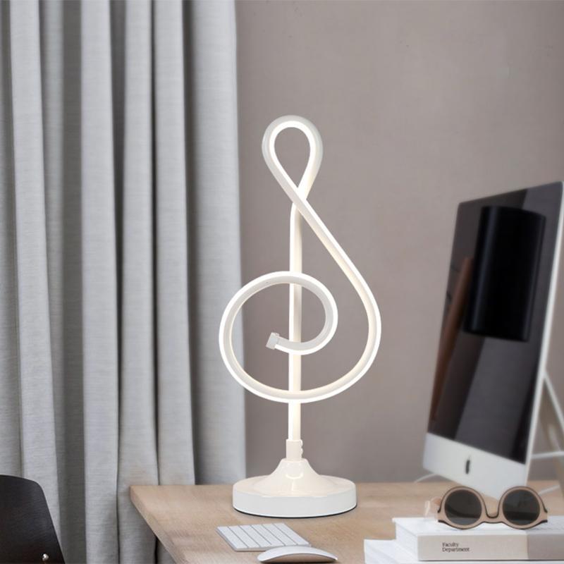 LumiNote - Handgemaakte Muzikale LED Lamp met Elegant Design & Verstelbaar Licht