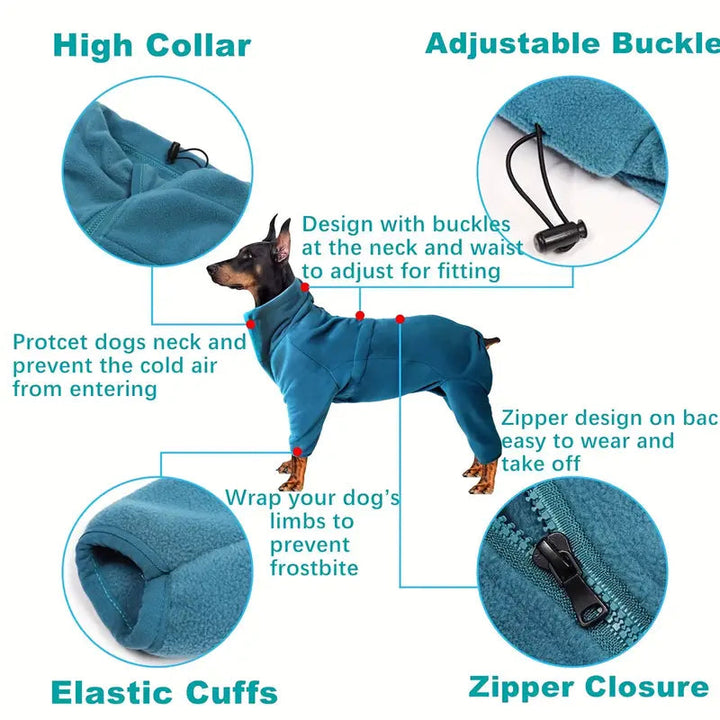 PawProtect - Winddichte Winterjas Voor Honden Met Volledige Bescherming