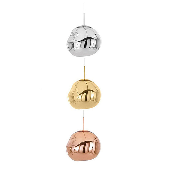Moderne glazen plafondlamp - LunaLux