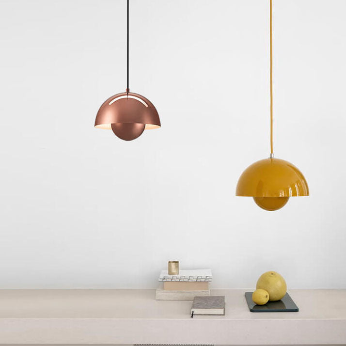 Nordic hanglamp met koepel eigentijdse minimalistische plafondverlichting
