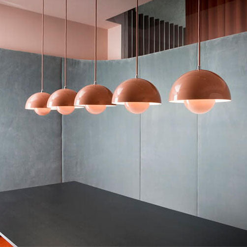 Nordic hanglamp met koepel eigentijdse minimalistische plafondverlichting
