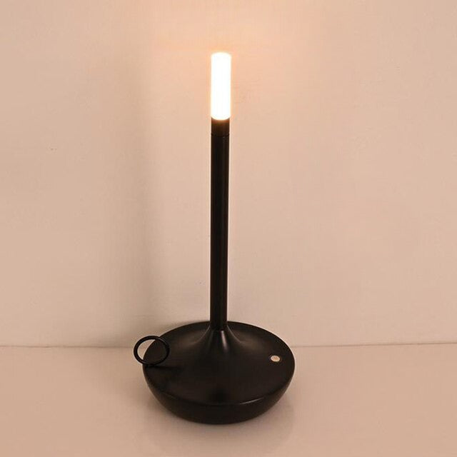 GlowLux - Draadloze Oplaadbare LED Tafellamp Met Smart Touch Bedieningen