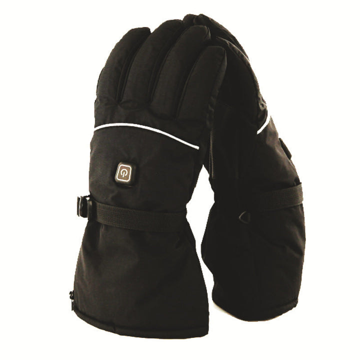 Verwarmde skihandschoenen met antislip palm en 3 standen