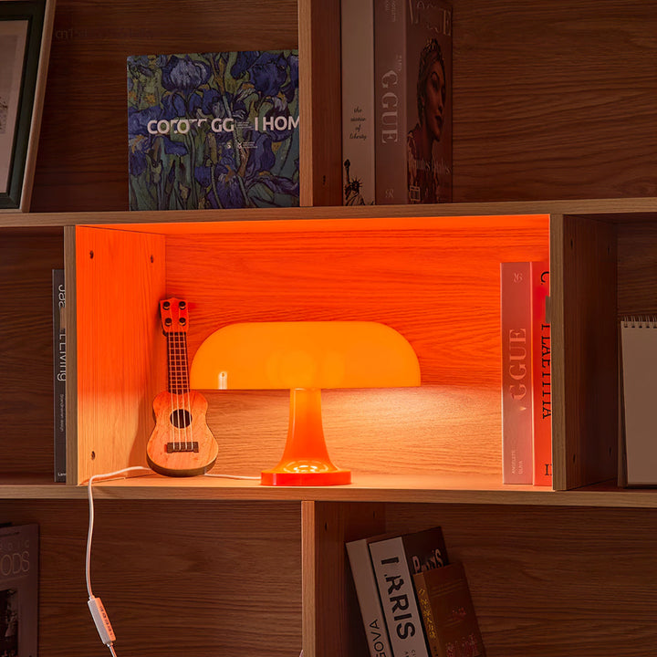 BrightGlow - Dimbare Tafellamp in Bauhaus Stijl Met USB-Aansluiting