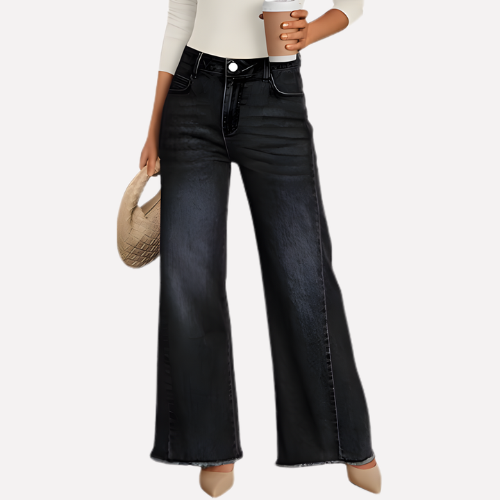Vrouwen Wijd Pijpen Jeans