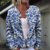 Gebreide Damestrui met Knoopdetails