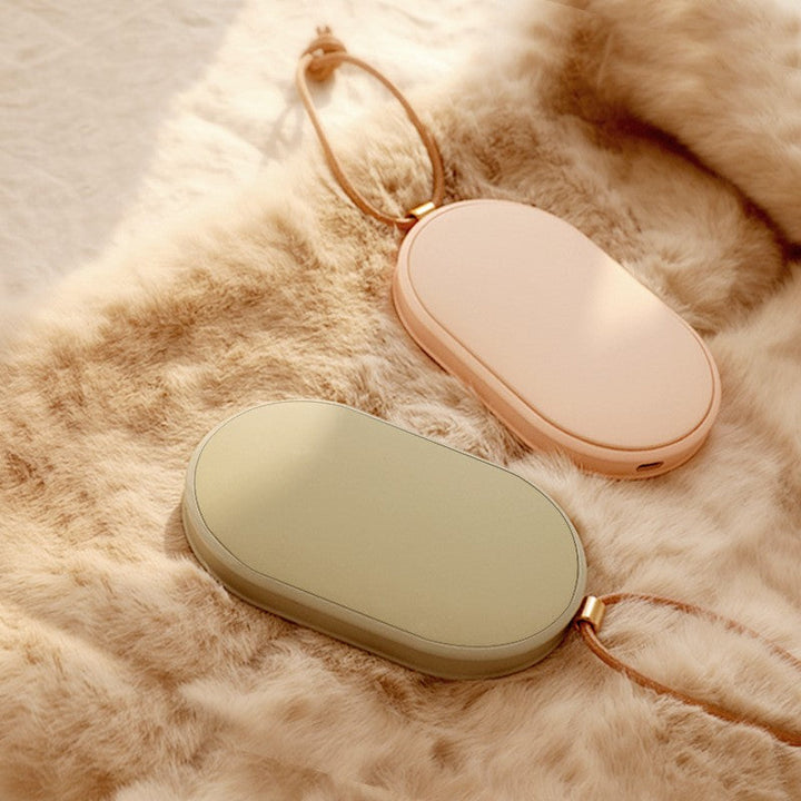 Handwarmer met powerbank 5000 mAh, aan twee kanten warm