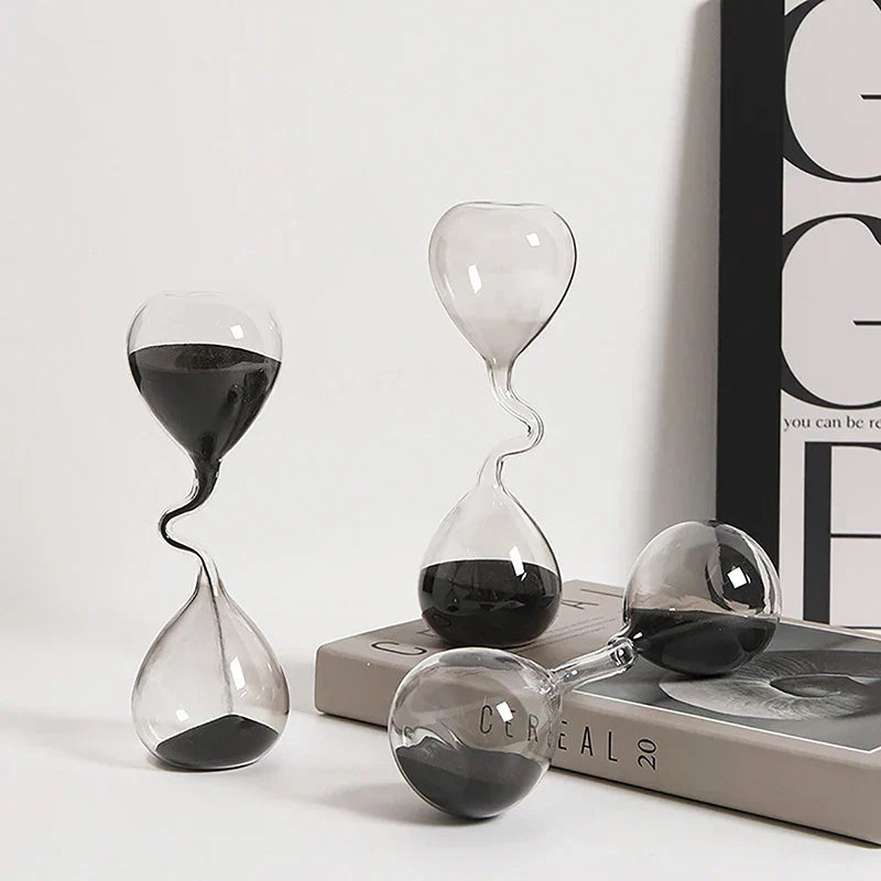 TimeLuxe - Stijlvolle Zandloper Decoratie Voor Focus & Tijdloze Elegantie