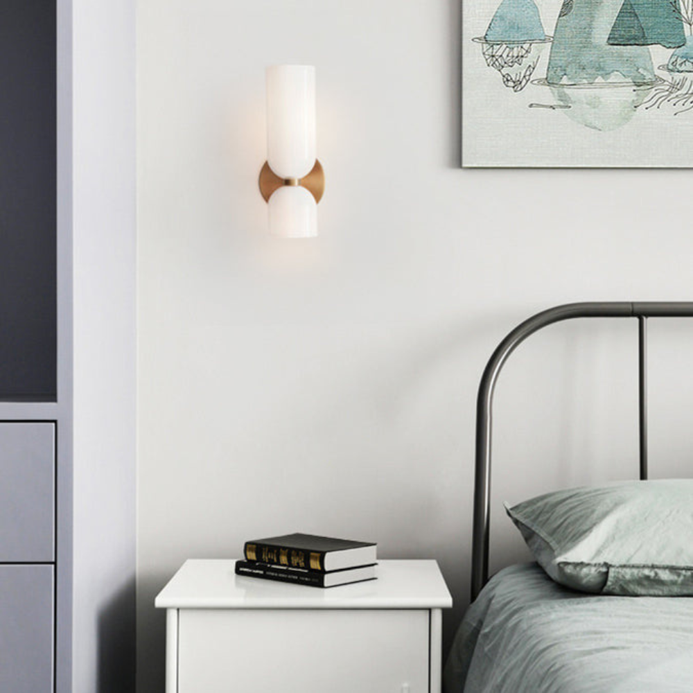 Stijlvolle cilinderwandlamp voor in huis