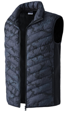 Verwarmd bodywarmer voor dames en heren, ook in camouflage