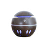 Kleine USB aroma diffuser in houtlook met sfeerlicht