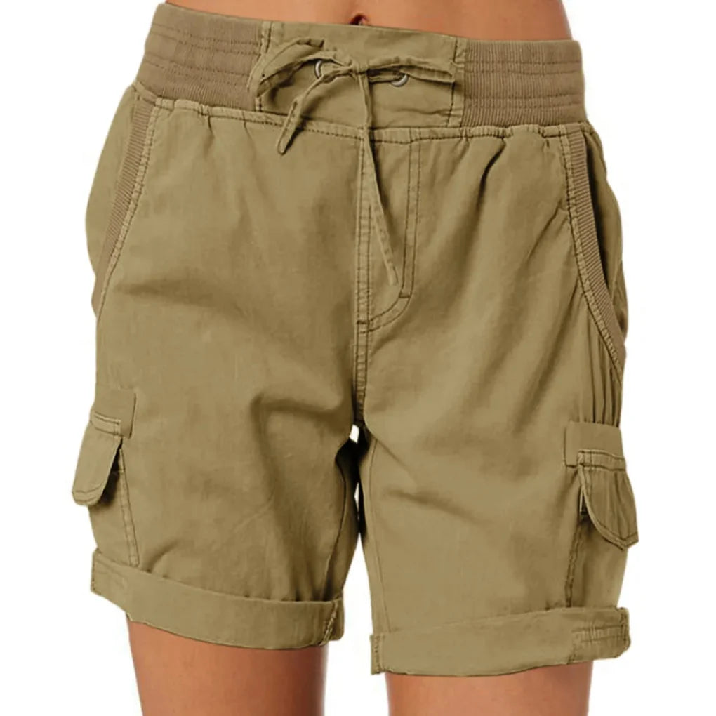 Cargo Shorts met Zakken voor Dames