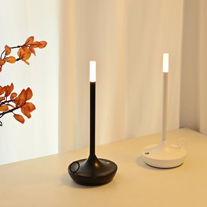 GlowLux - Draadloze Oplaadbare LED Tafellamp Met Smart Touch Bedieningen