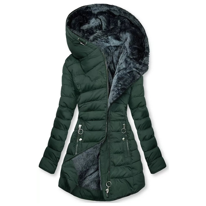 Gevoerde waterdichte winterjas voor dames – Freja