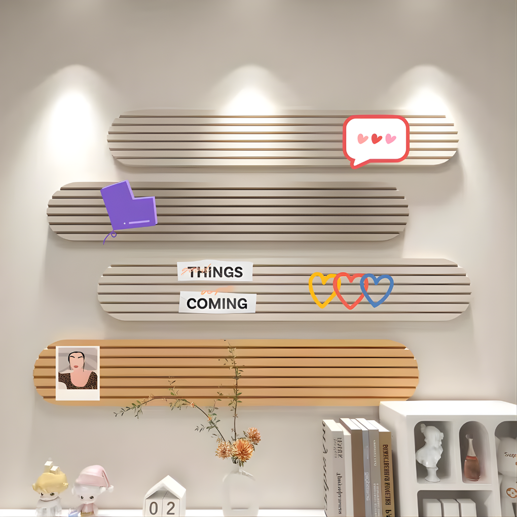 Wandpanelenset van vilt