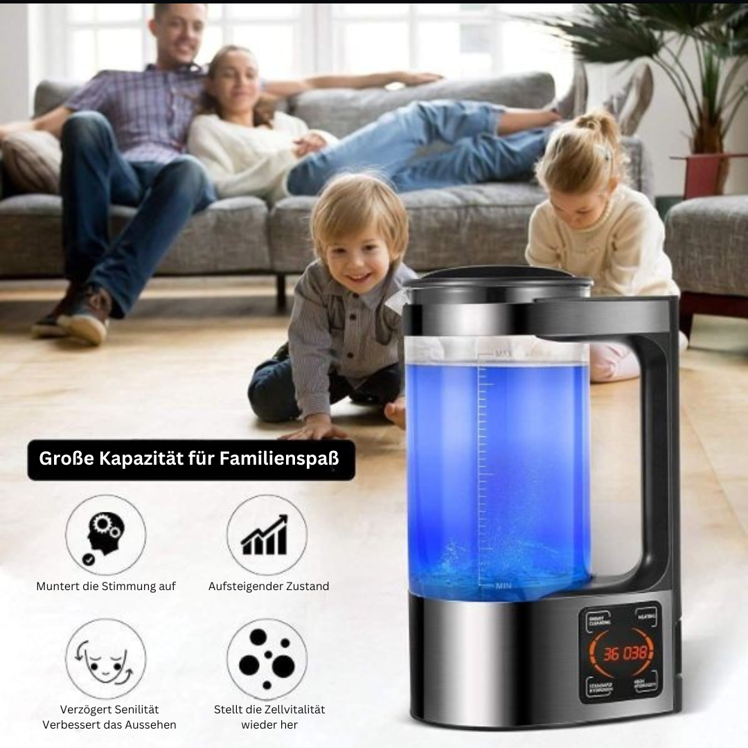 Elektrische waterreiniger met waterstof- en alkalische optie - PureFlow