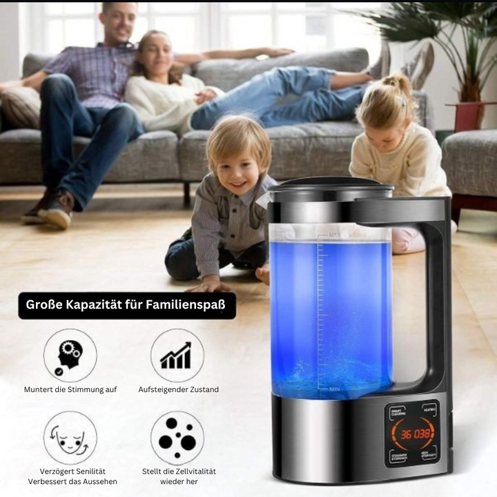 Elektrische waterreiniger met waterstof- en alkalische optie - PureFlow