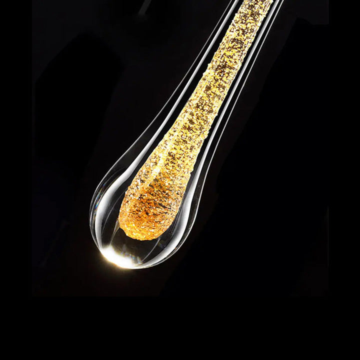 Druppelvormige wandlamp met warme glans - Solena