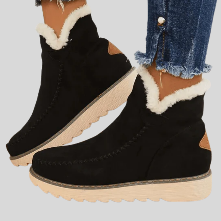 Geïsoleerde winter enkellaarsjes voor dames