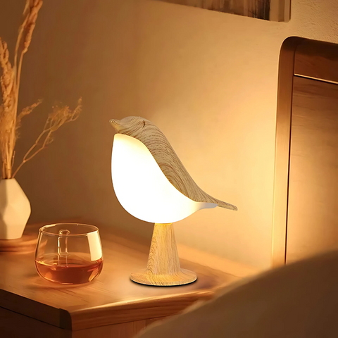 Vogel sfeer-ledlamp met touchbediening en aromadiffuser