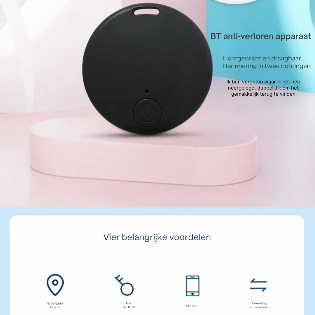 3x Mini GPS Tracker - Locator voor Auto en Sleutels