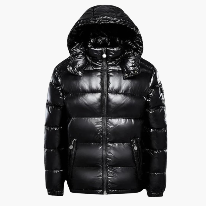 Unisex Puffer Jacket met Capuchon Sale prijs
