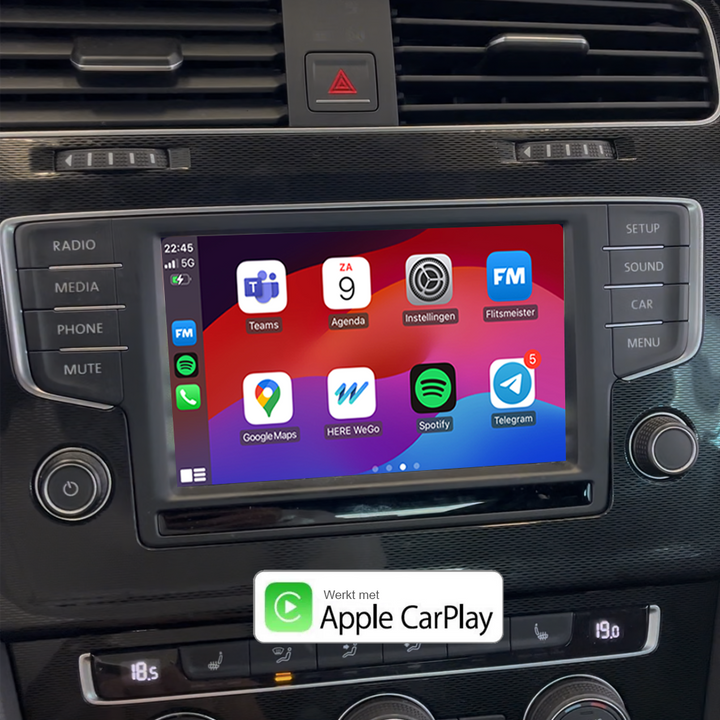 Volkswagen Golf 7 | Draadloos CarPlay Module | 2013-2020