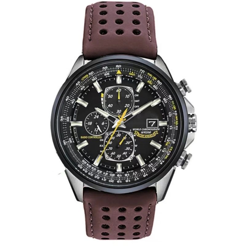 Quartz Horloge met Chronograaf en Waterdichte Afwerking