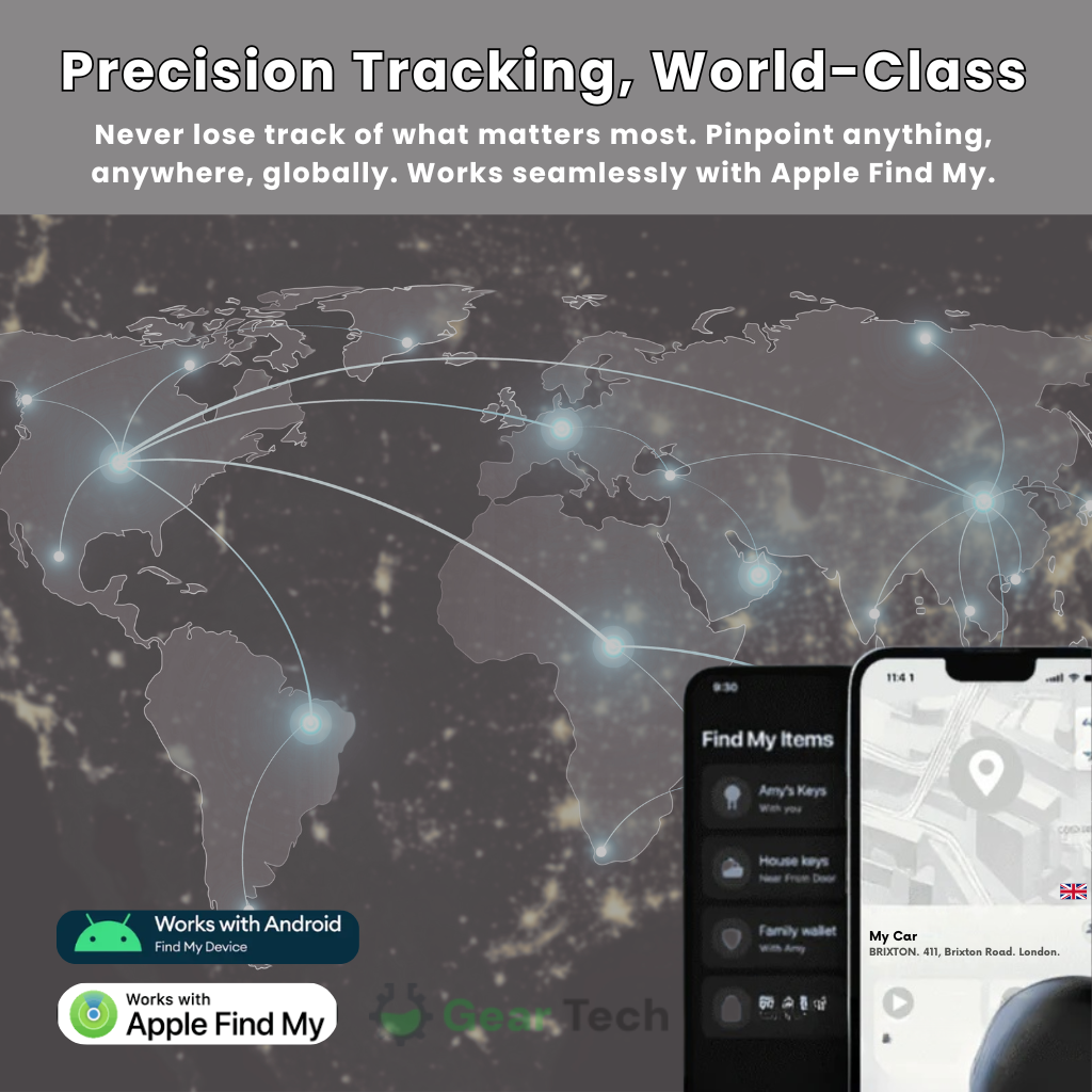 24/7 GPS-voertuigbeveiligingstracker, compatibel met Android & iOS
