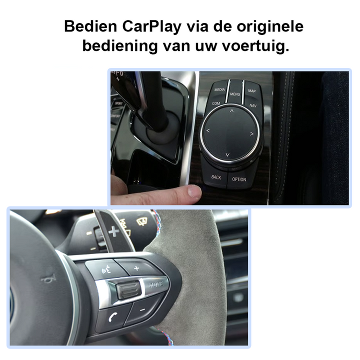 BMW | Draadloos CarPlay & Android Auto Module | Plug & Play