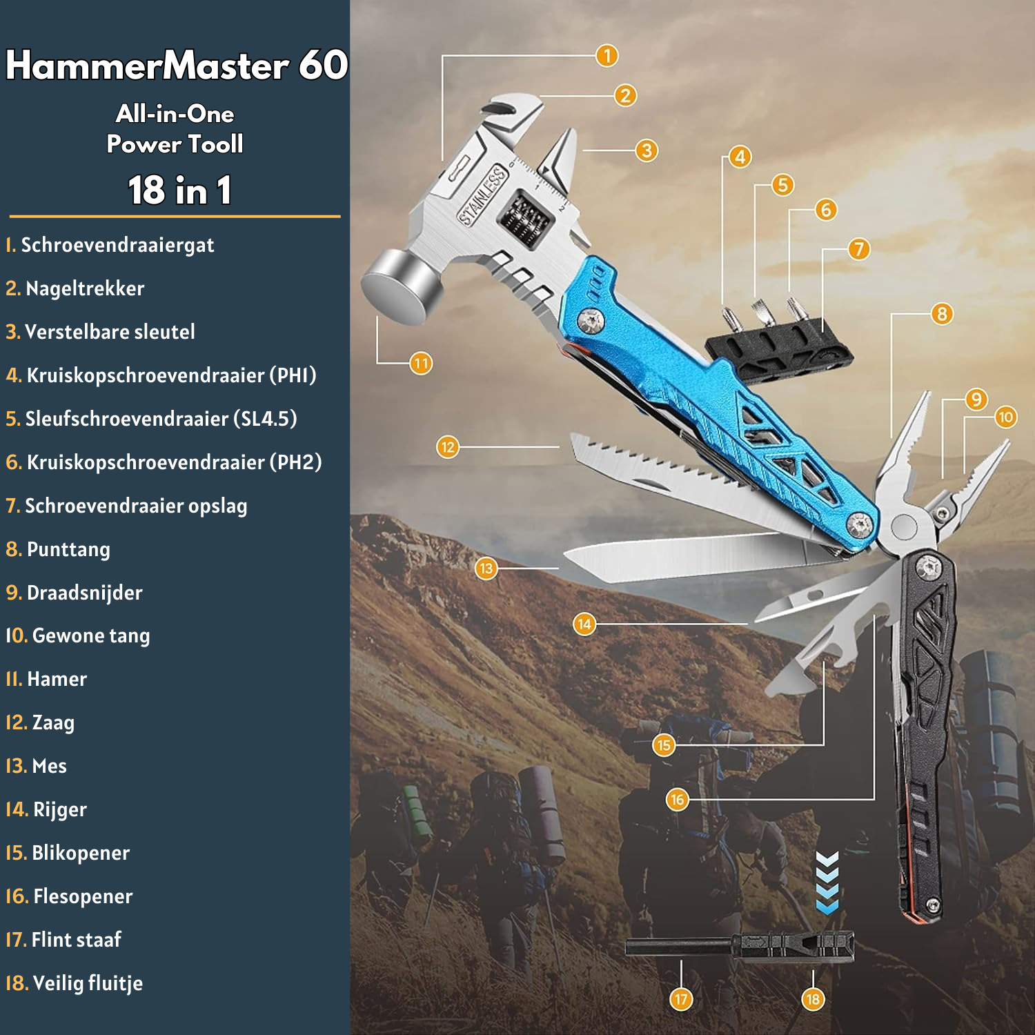 HammerMaster 60: Alles-in-één Krachtig Gereedschap