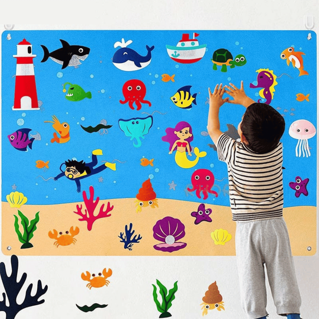 VelvetiKIDS - Peuter Viltbord