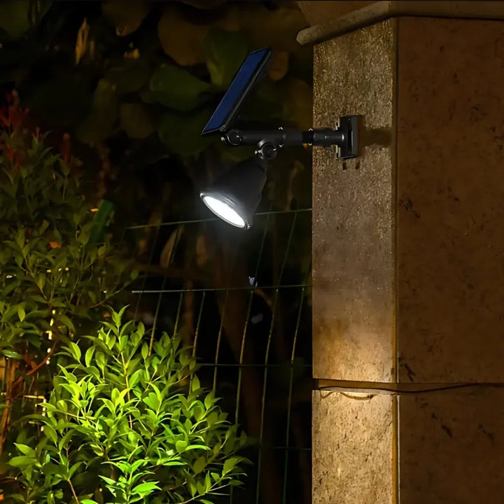 Weerbestendige solar-bouwlamp, verstelbare LED voor paden