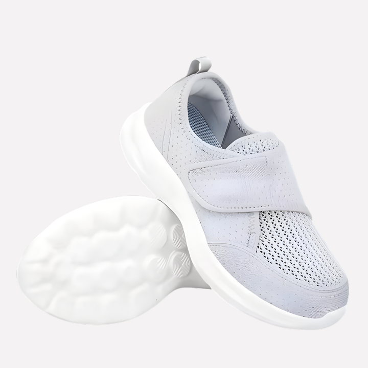 Steunende schoenen voor dames met gezwollen voeten