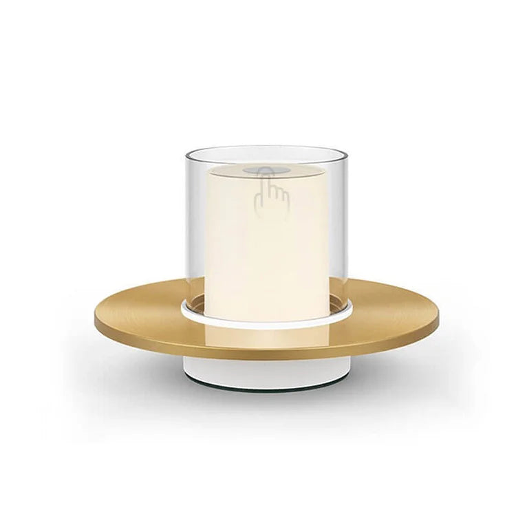 GlowLuxe - LED Kaarslamp Met Inductie & Vlamloze Sfeer
