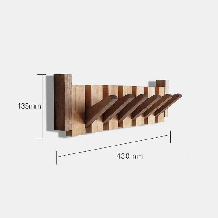 HarmonyHook - Houten Kapstok Met Stijlvol Piano Design