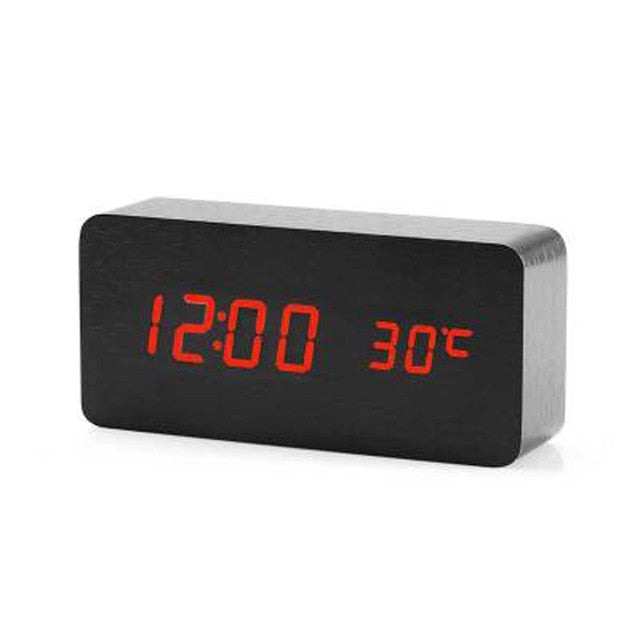 BrightTime - Moderne LED Wekker met Spraakfunctie en Digitaal Display