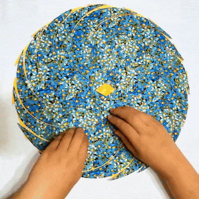 Naaisjablonen voor stoffen placemats - Eenvoudige set voor handgemaakte tafeldecoratie