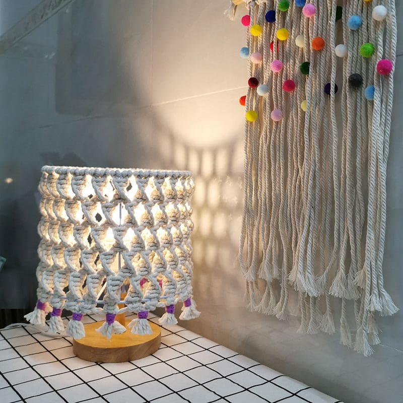 GlowRope - Handgemaakte Touwlamp met Warme LED Verlichting voor Sfeervol Interieur