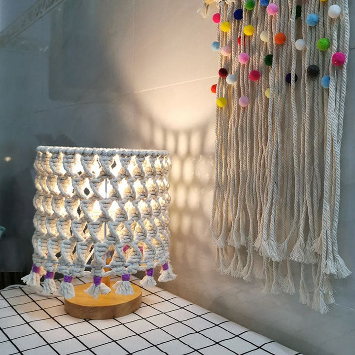 GlowRope - Handgemaakte Touwlamp met Warme LED Verlichting voor Sfeervol Interieur