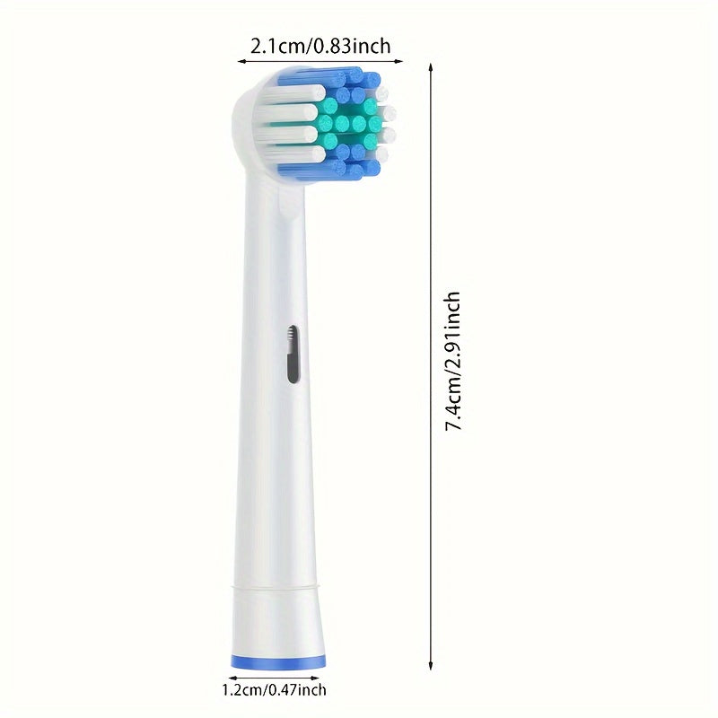 16 Vervangende Opzetborstels voor Tandenborstels – Geschikt voor Oral-B Modellen en Zorgen voor Grondige Reiniging