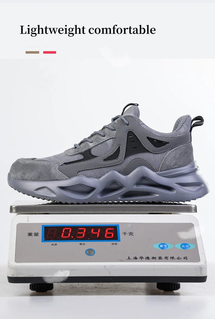 PowerStep - Lichtgewicht Veiligheidsschoenen Voor Heren | Anti-schok Werkschoenen