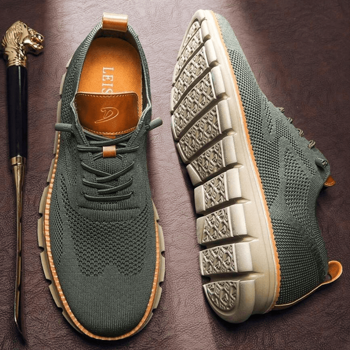 Ademende en ultracomfortabele herensneakers in minimalistisch design – Elias