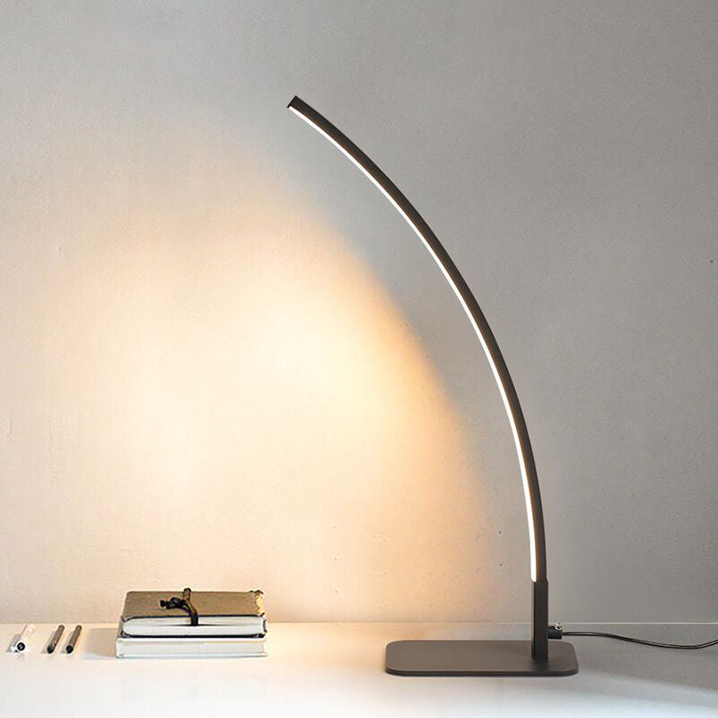 BrightGlow - Minimalistische USB LED Bureaulamp met Verstelbare Verlichting