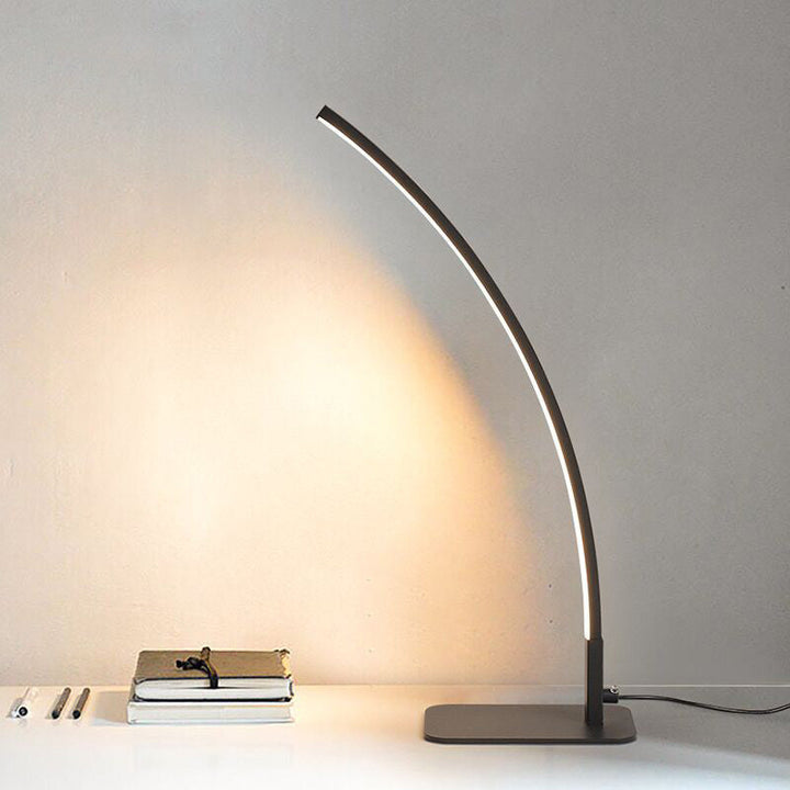 BrightGlow - Minimalistische USB LED Bureaulamp met Verstelbare Verlichting