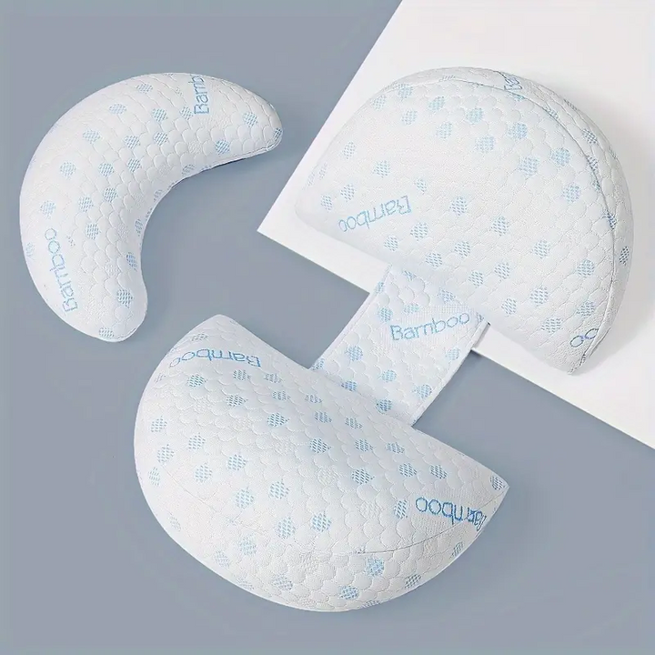 PregDreams – Ergonomisch Zwangerschapskussen Voor Buik- en Rugondersteuning